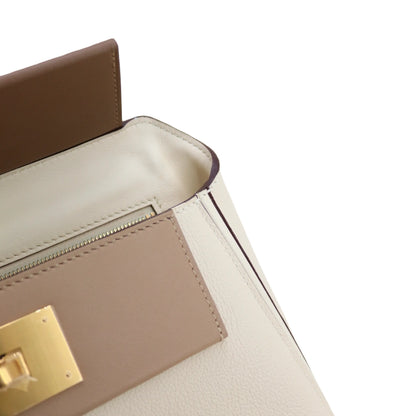 2424 Bag Evercolor and Swift Calfskin Cream White