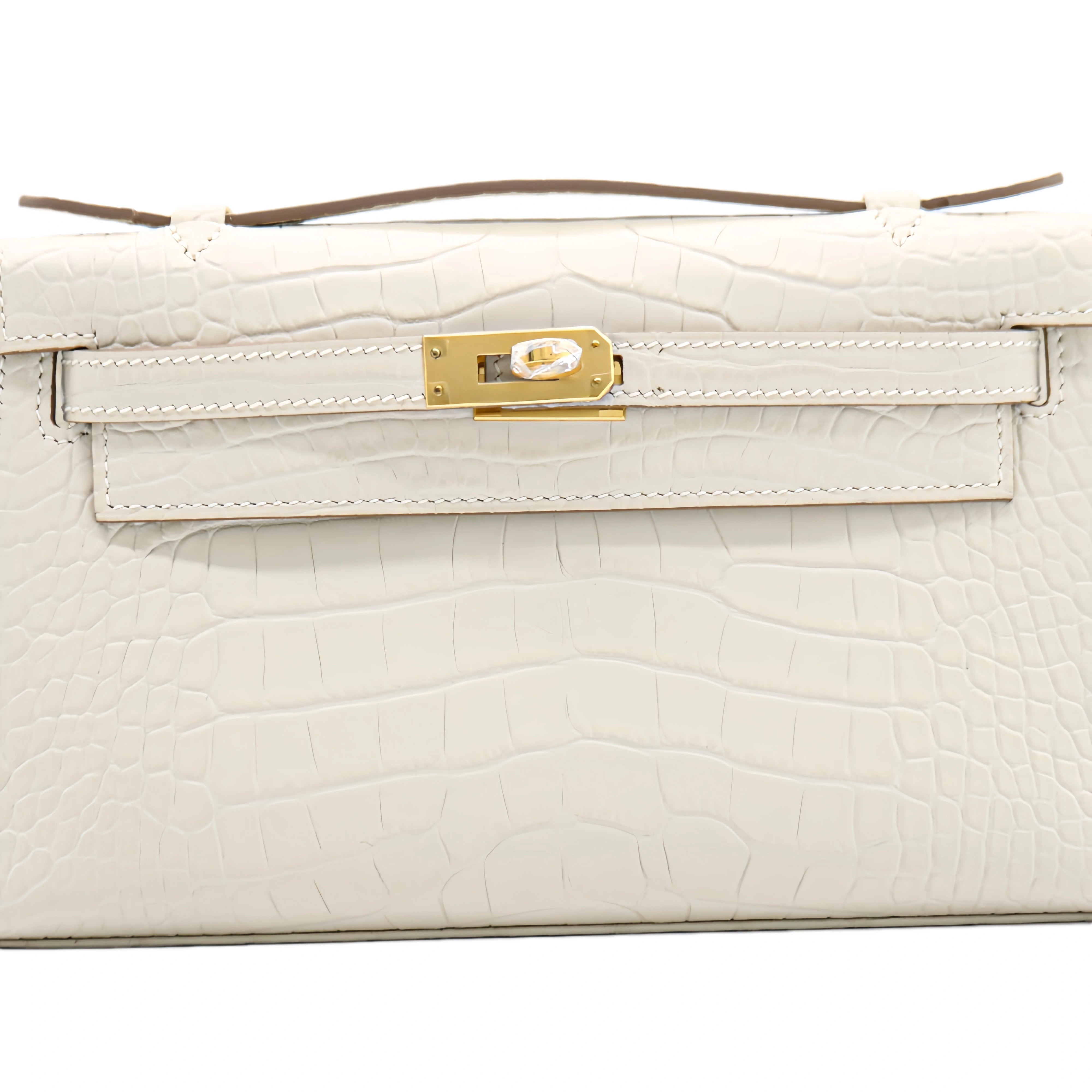 MK I 22 Matte Alligator Handbag Beton