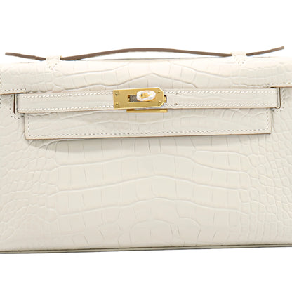 MK I 22 Matte Alligator Handbag Beton