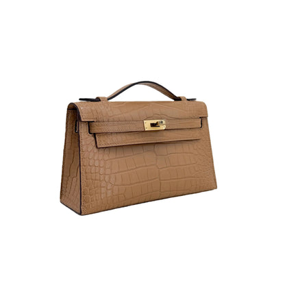 MK I 22 Chai Matte Alligator GHW – Warm-Chai Exotic Mini