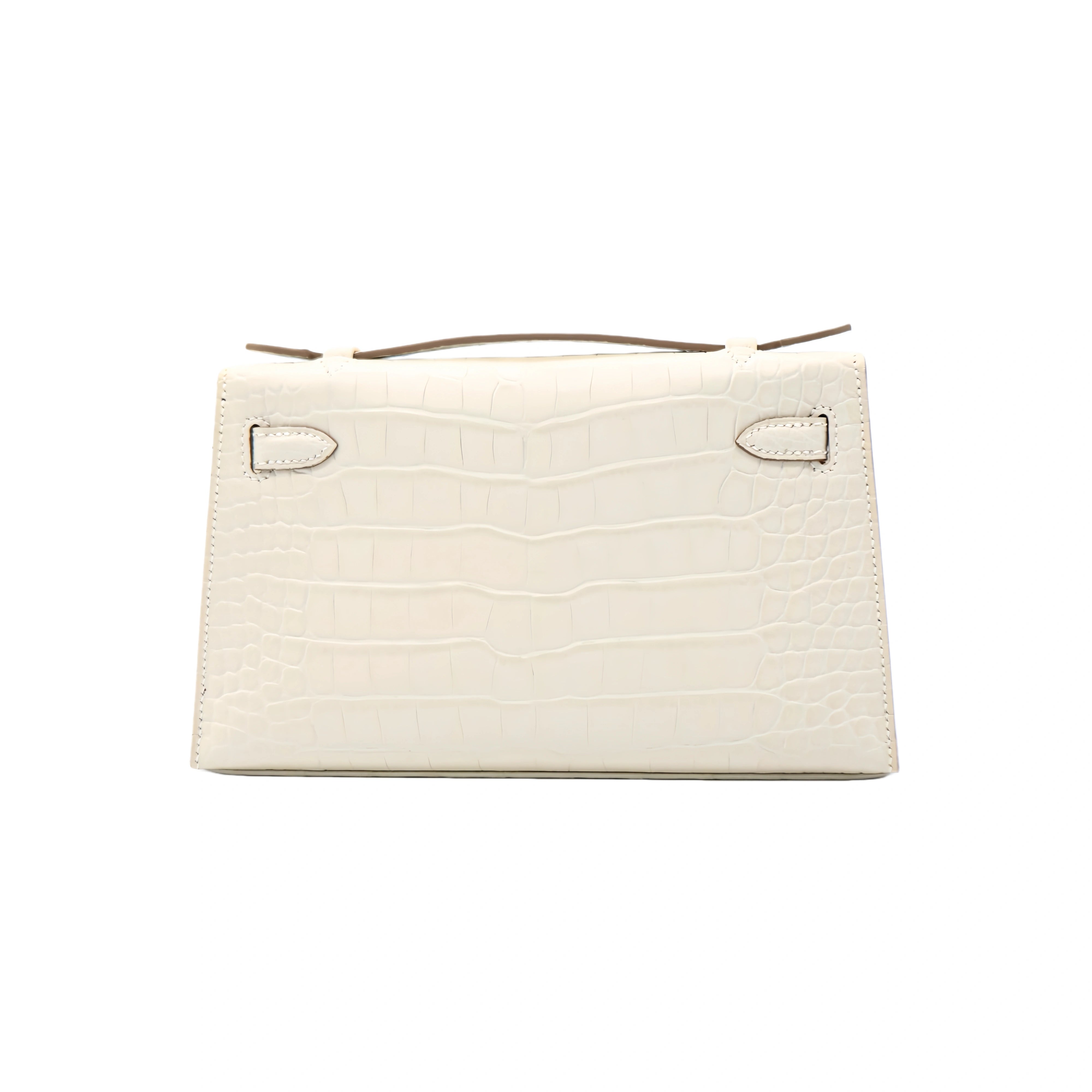 MK I 22 Matte Alligator Handbag Beton