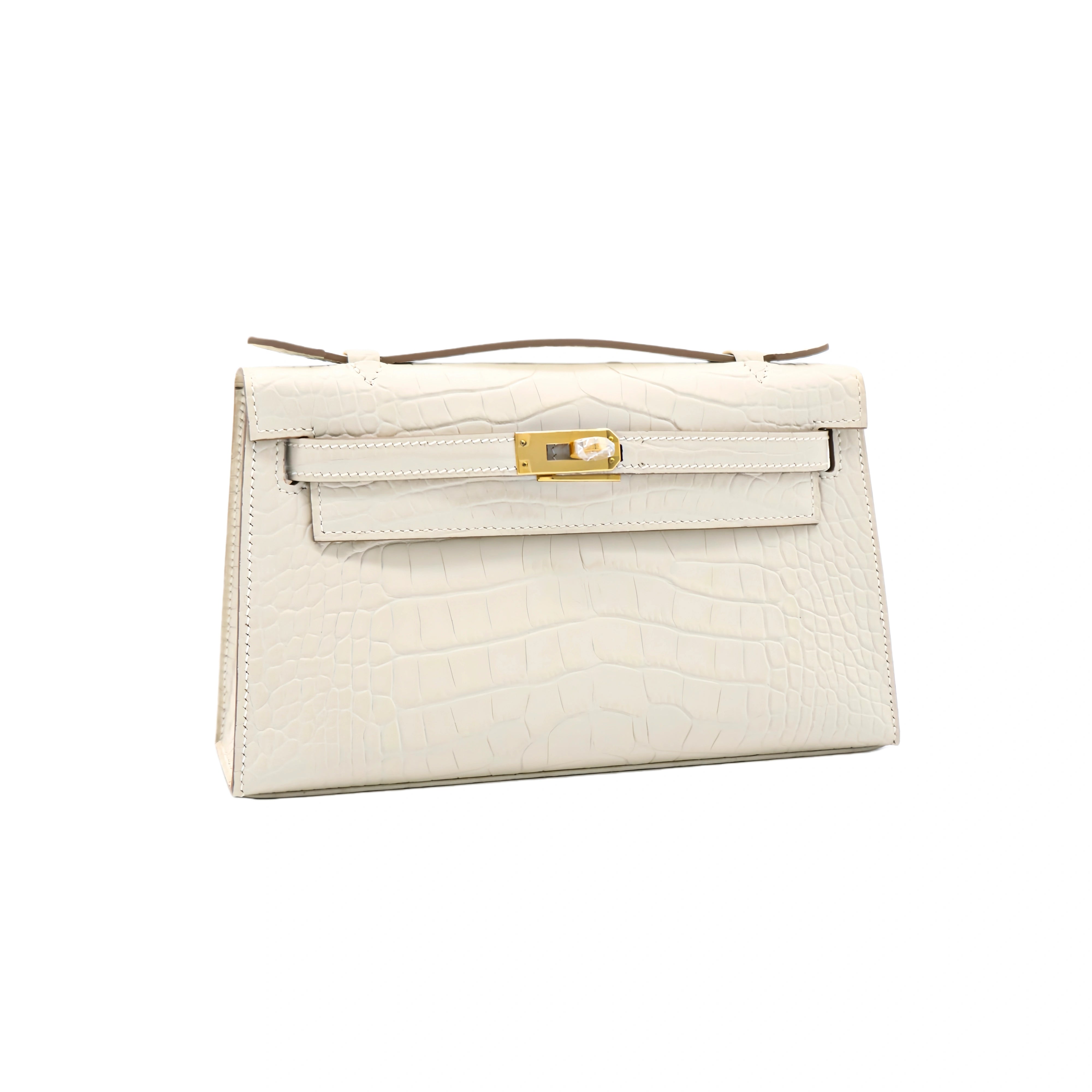 MK I 22 Matte Alligator Handbag Beton